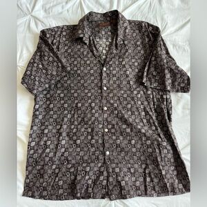 Tori Richard Geometric Shirt